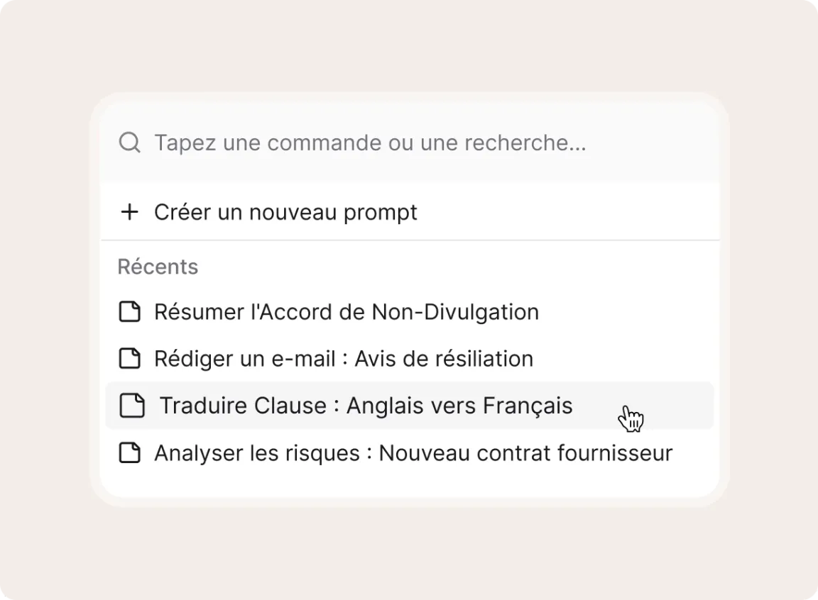 Créez le playbook de commandes de votre équipe