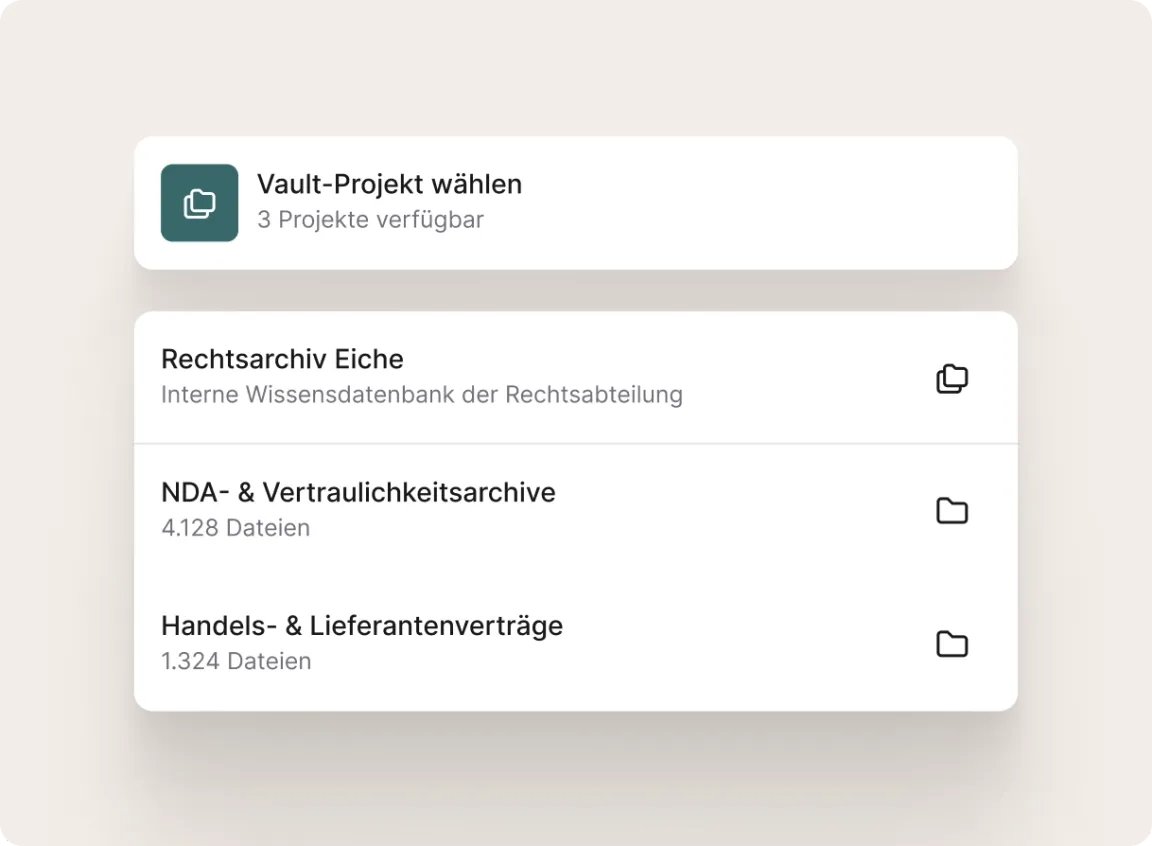 Eine Struktur, die Ihre Arbeit widerspiegelt
