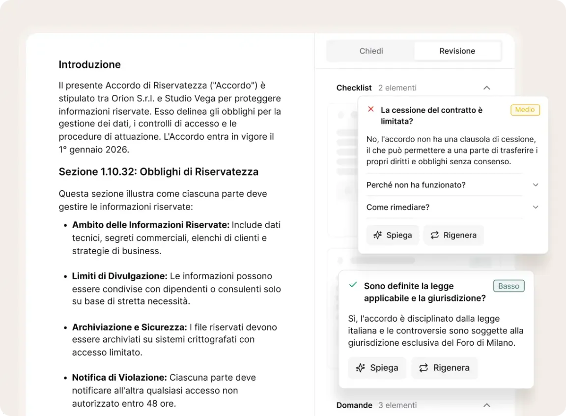 Revisiona i documenti 10 volte più velocemente