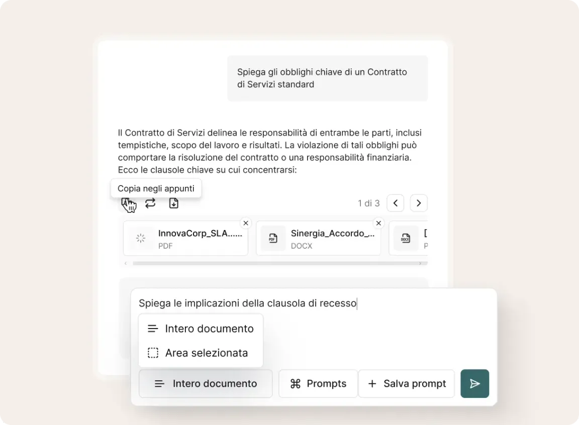 L'assistente AI, ripensato per il lavoro legale