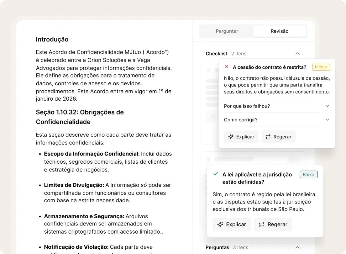 Reveja documentos 10x mais rápido